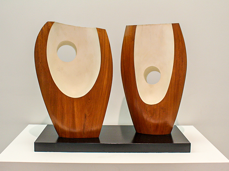 Bosse Two Forms in White by Barbara Hepworth