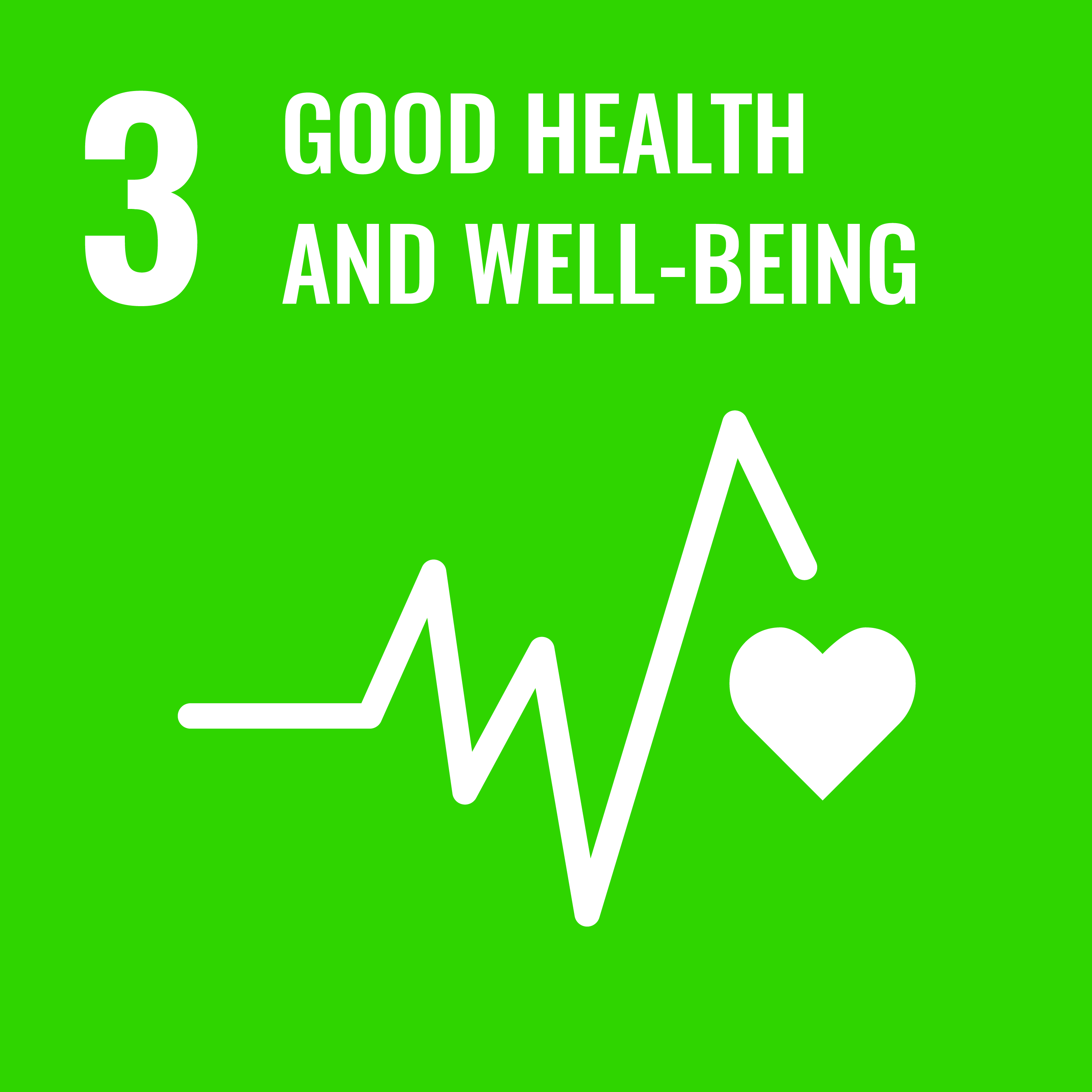 Our contribution to SDG 3