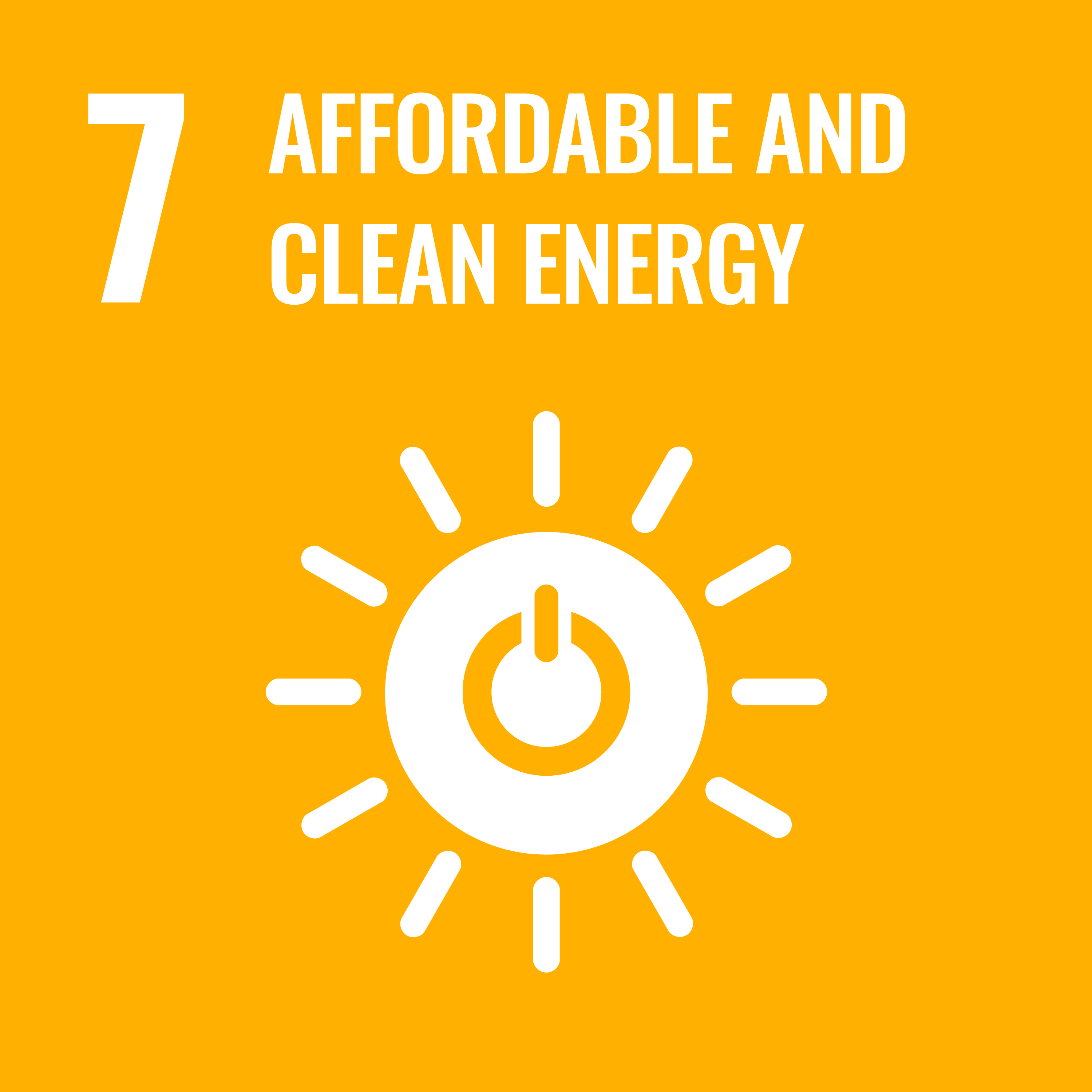 Our contribution to SDG 7